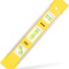 Amazon Basics 9-inch Easy to Use Magnetic Torpedo Level and Ruler