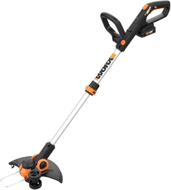 Worx 20V String Trimmer Cordless & Edger 3.0 + Leaf Blower Cordless with Battery and Charger Turbine