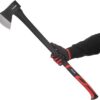 INTERTOOL 36Â_x0094_ Wood Chopping Axe, 2.8 Lbs, Long Tree Felling Ax, Firewood Cutting