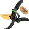 GrowIt 8.5" Professional Titanium Bypass Pruning Shears (T13) - Christmas Stocking Stuffers for Men Women
