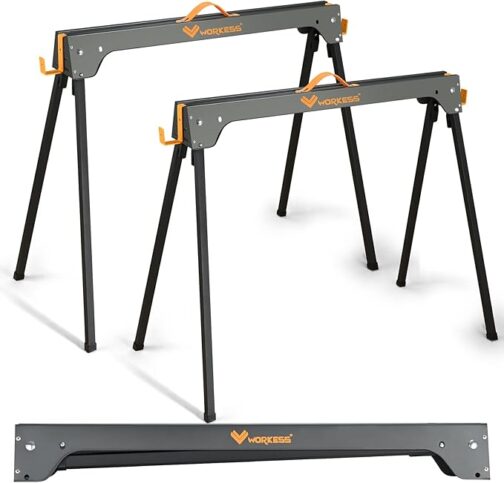 Folding Saw Horse Work Table,jawhorse Portable Workstation