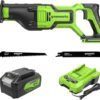Greenworks 24V Reciprocating Saw,Cordless,Brushless
