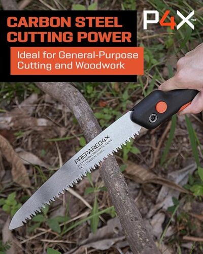 Folding Saw - 8" Camping Saw for wood cutting -Heavy Duty - Image 3