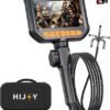 Endoscope Camera with Light, Hijoy Two-Way Articulation Borescope