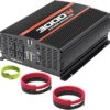 3000W Power Inverter 4 AC Outlets DC 12V