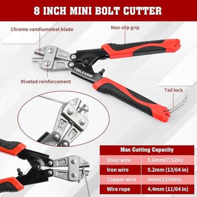 3Pcs Bolt Cutter Pliers Set,14" Heavy Duty Bolt Cutter - Image 3
